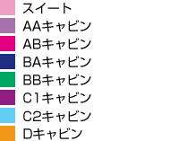 アマ・ヴィオラ - カラーチャート