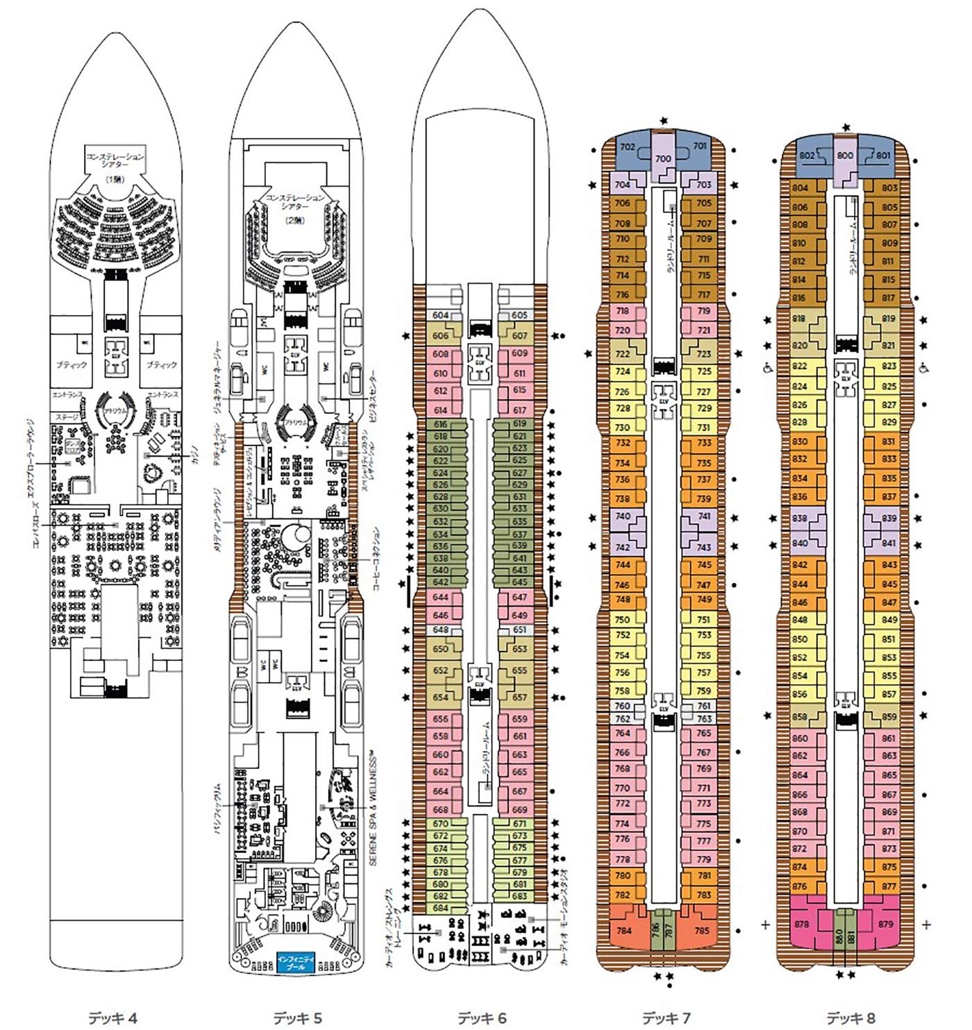 セブンシーズ エクスプローラー - デッキ