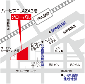 大阪支店地図